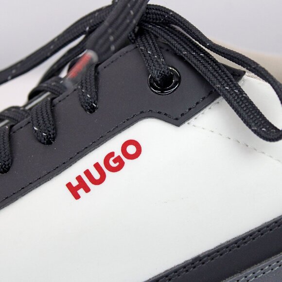 Hugo Boss Gray/White Block Runn Sneakers Size: EU 45 - Picture 11 of 12